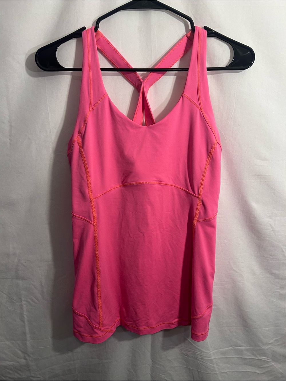 lululemon athletica Pink Cross-Back Tank Top